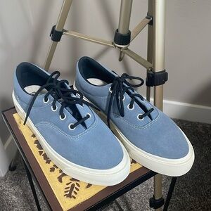 Women’s size 7.5 blue suede Converse